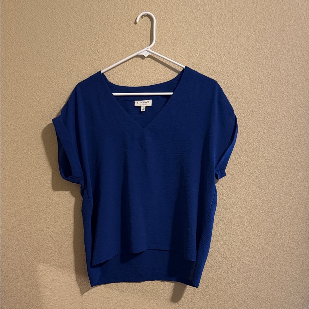 Studio B Blue Blouse